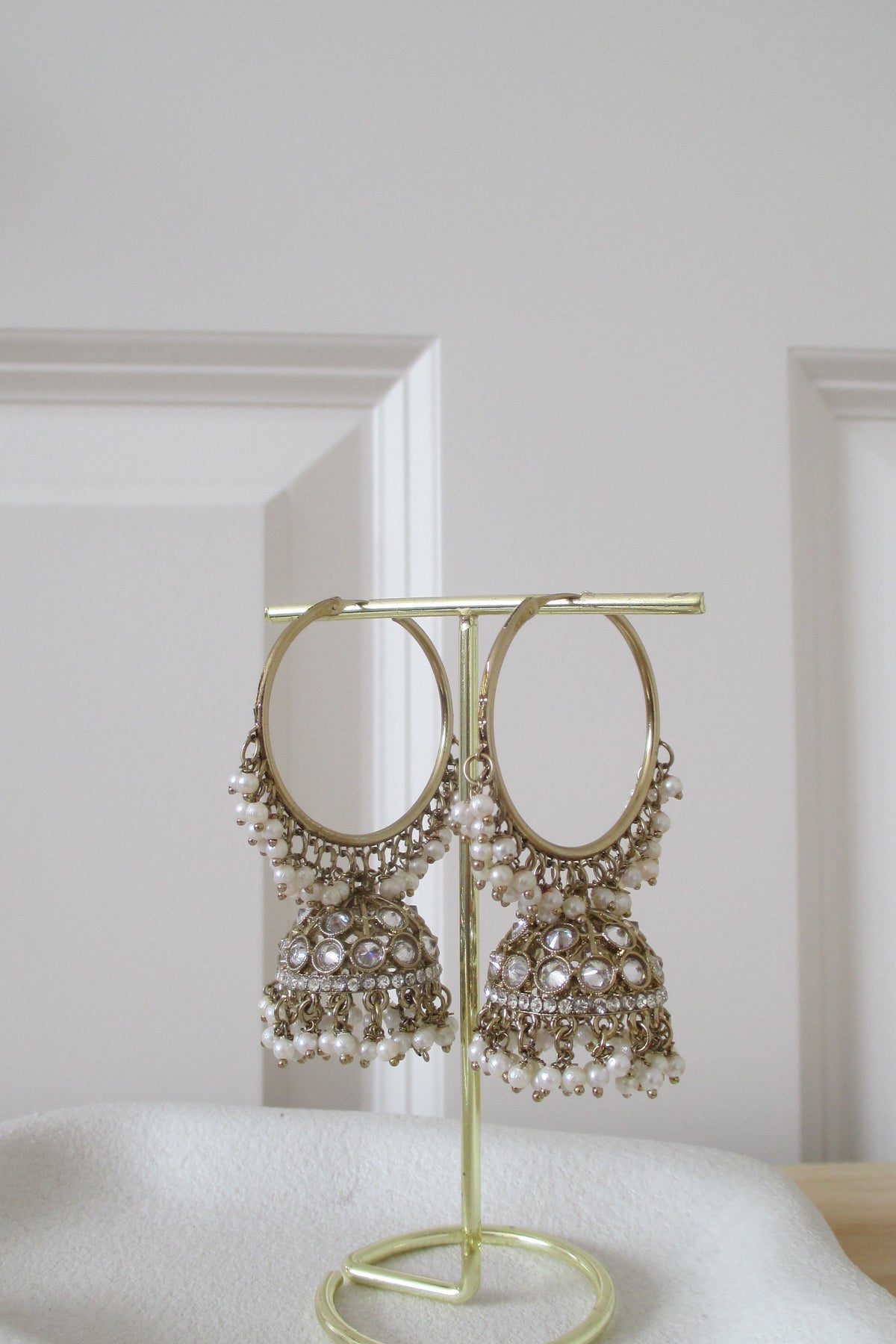 Noor Waaliyan Earrings | Gold