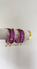 Amaya Kashmiri Bangles | Dark Purple
